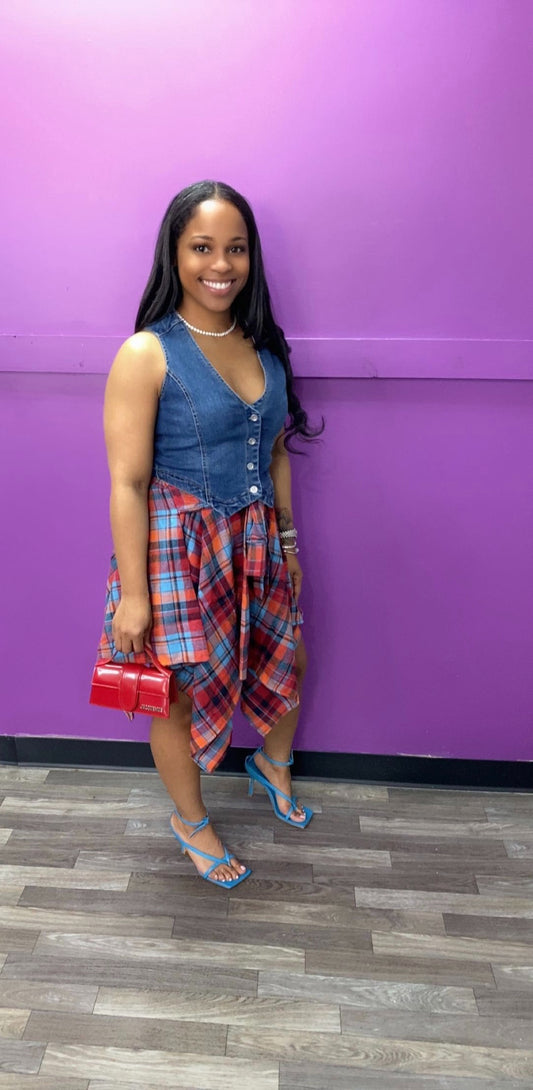 Plaid skirt